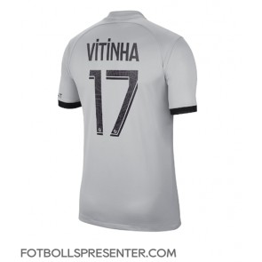 Paris Saint-Germain Vitinha Ferreira #17 Borta Matchtröja 2022-23 Kortärmad